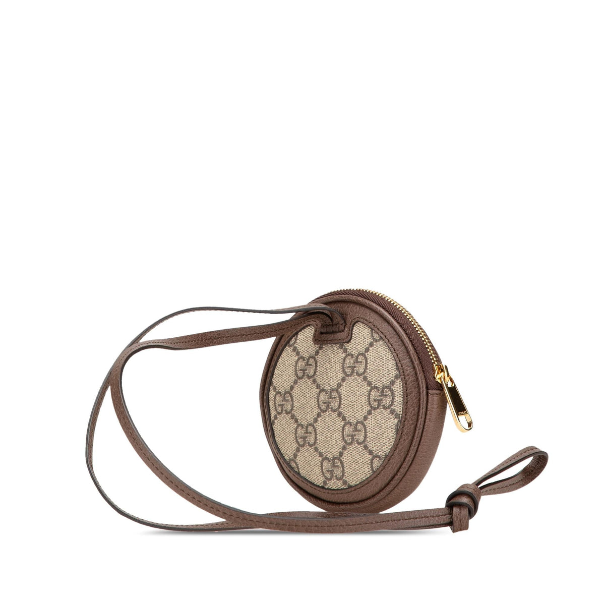Gucci Mini GG Supreme Ophidia Round Neck Pouch