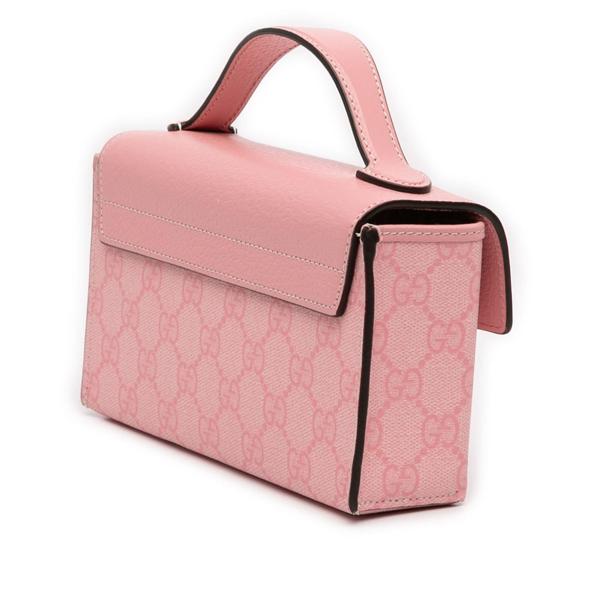 Gucci Mini GG Supreme Padlock Satchel