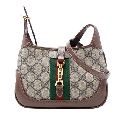 Gucci Mini GG Supreme Web Jackie 1961 Crossbody