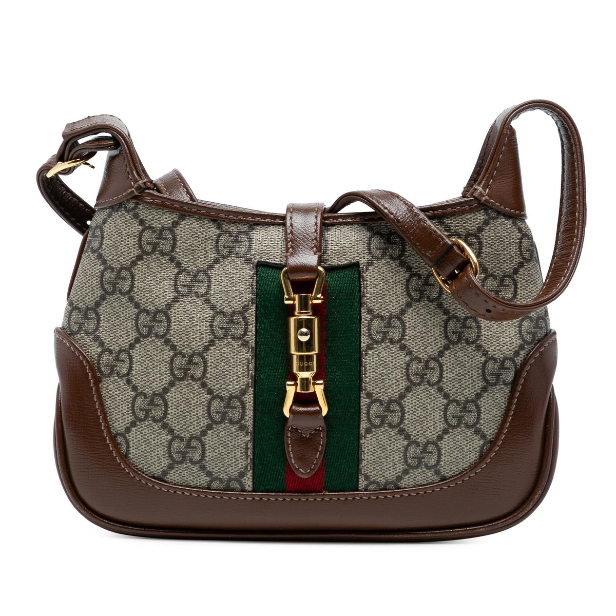 Gucci Mini GG Supreme Web Jackie 1961 Crossbody