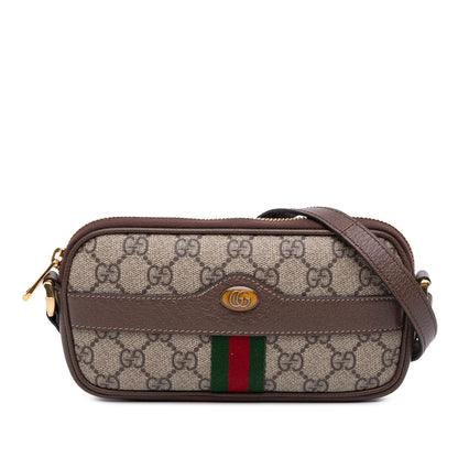 Gucci Mini GG Supreme Web Ophidia Crossbody