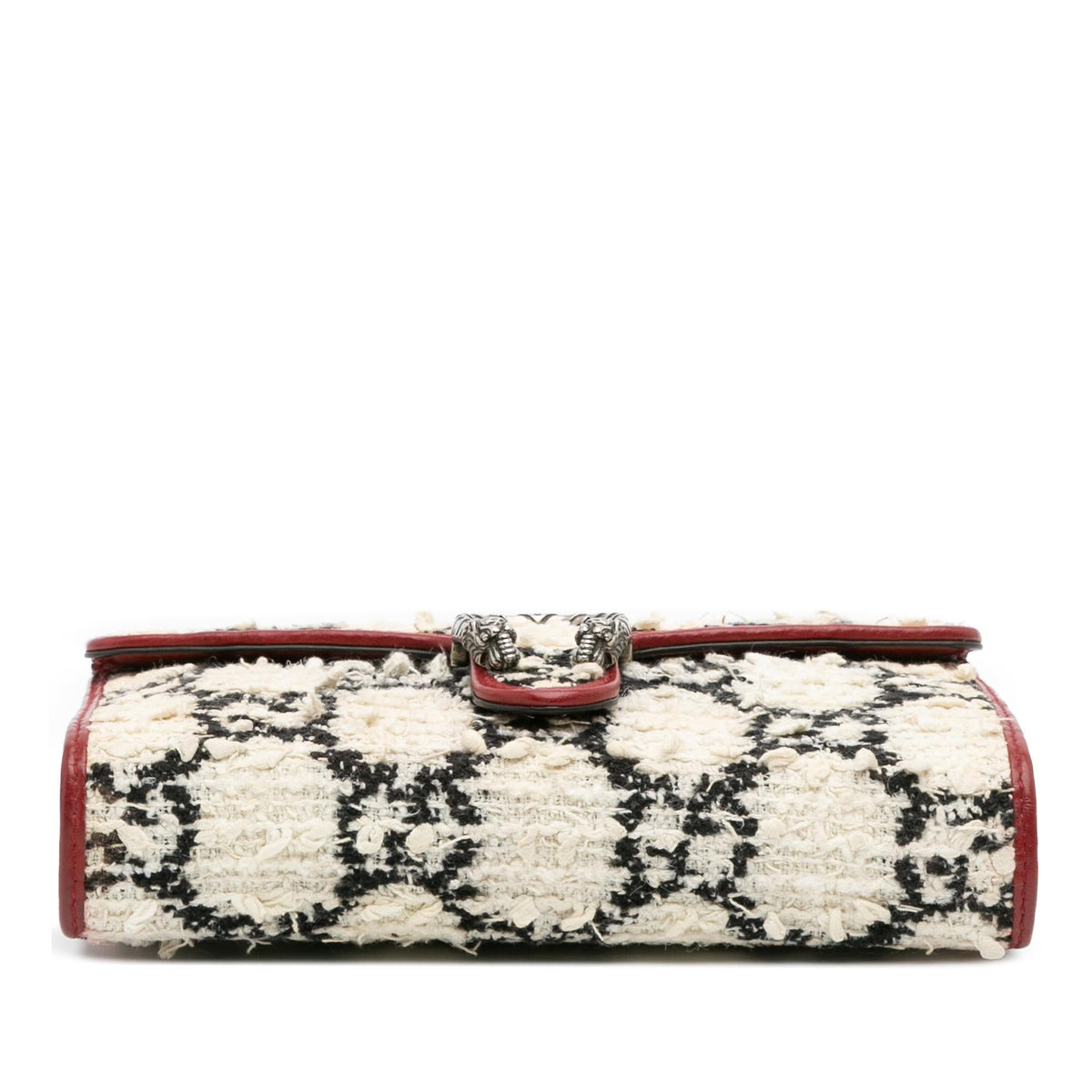 Gucci Mini GG Tweed Dionysus Wallet on Chain