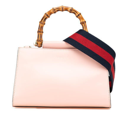 Gucci Mini Leather Bamboo Nymphaea