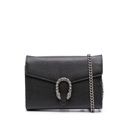 Gucci Mini Leather Dionysus Wallet on Chain