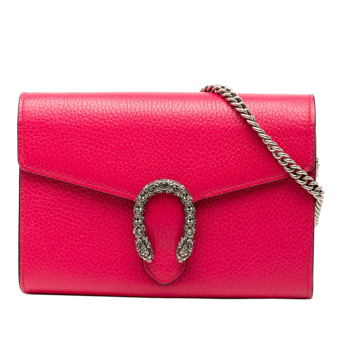 Gucci Mini Leather Dionysus Wallet on Chain