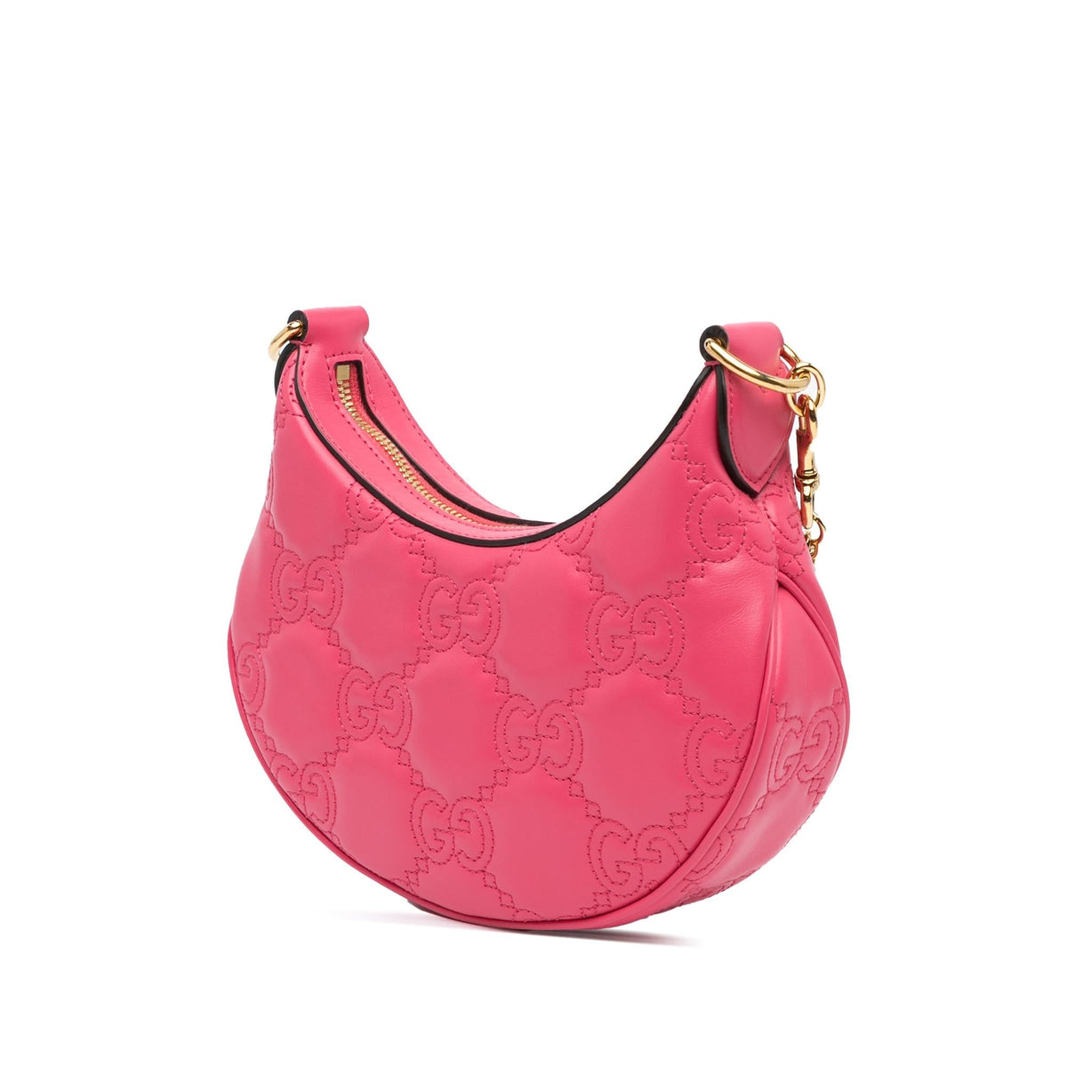 Gucci Mini Leather GG Matelasse Marmont Satchel (SHG-uFu1oN)