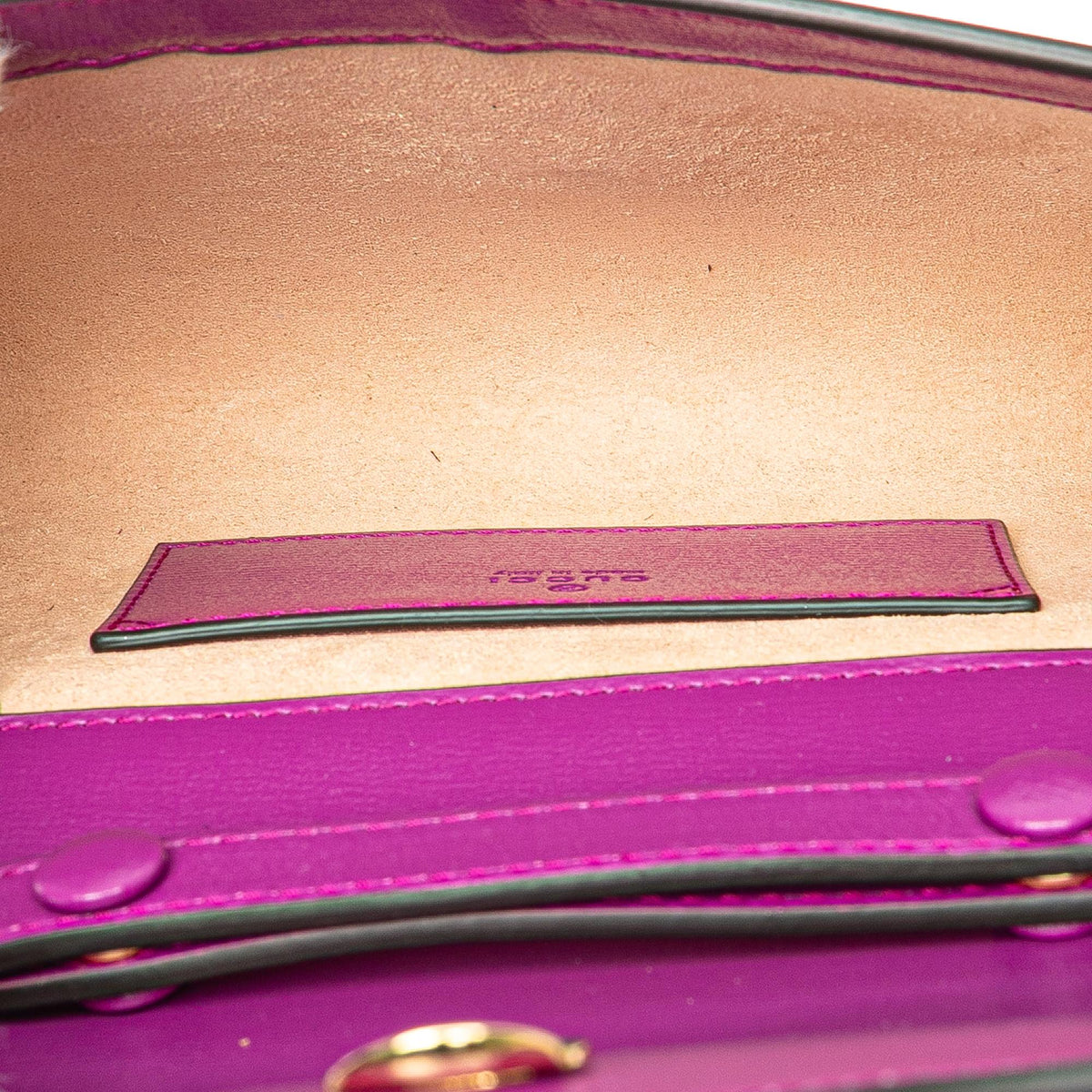 Gucci Mini Leather Horsebit 1955 Web Crossbody