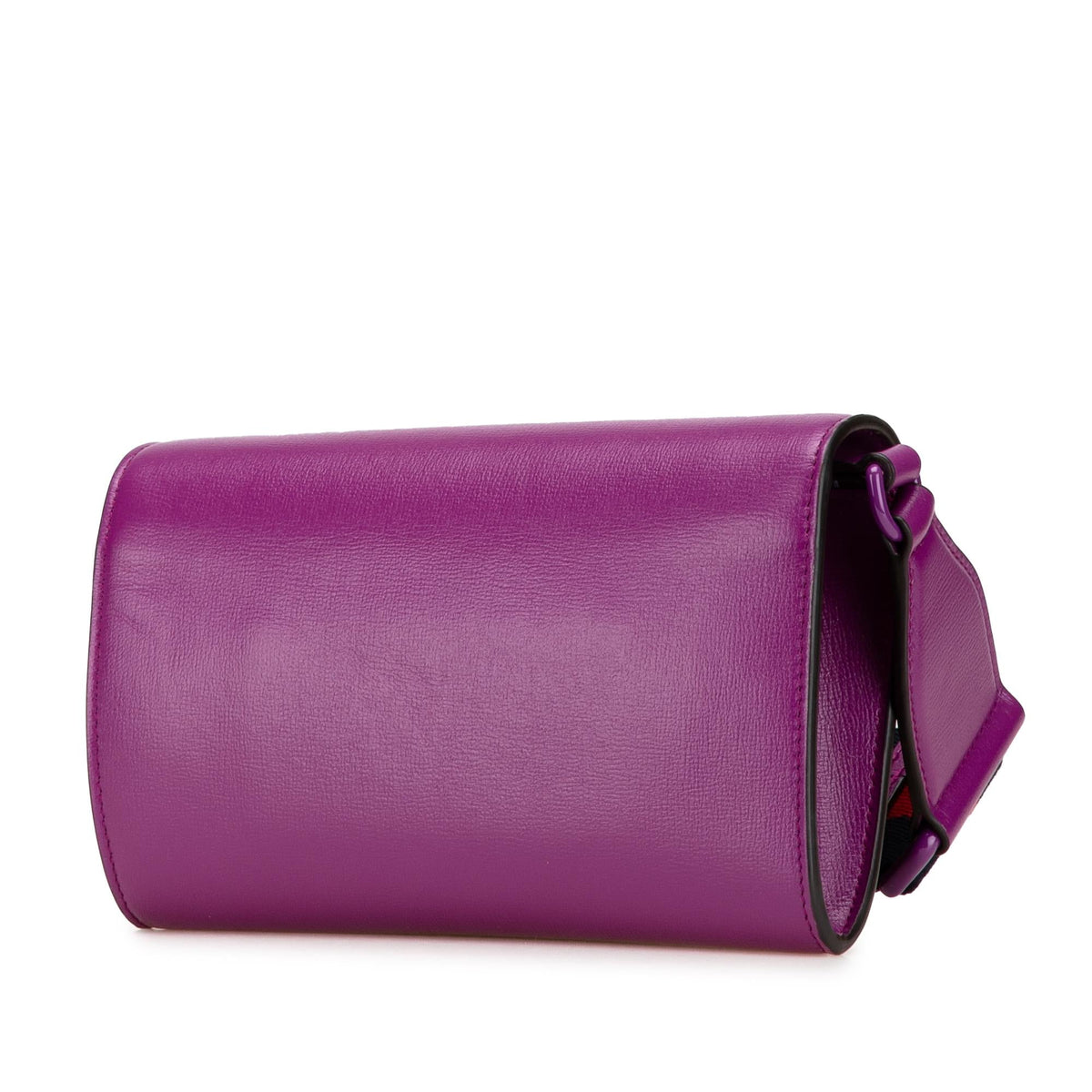 Gucci Mini Leather Horsebit 1955 Web Crossbody