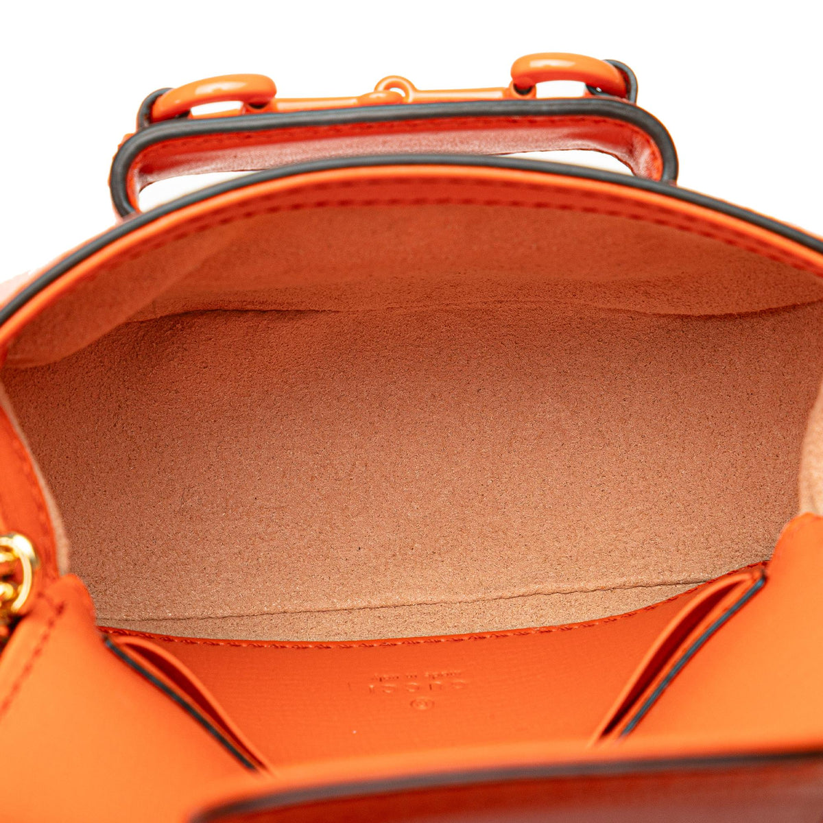 Gucci Mini Leather Horsebit 1955 Web Satchel