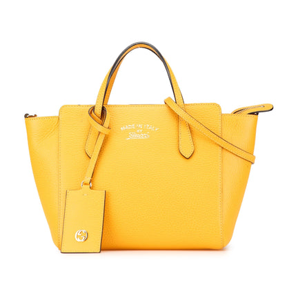 Gucci Mini Leather Swing Satchel