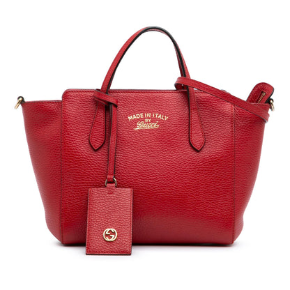 Gucci Mini Leather Swing Satchel