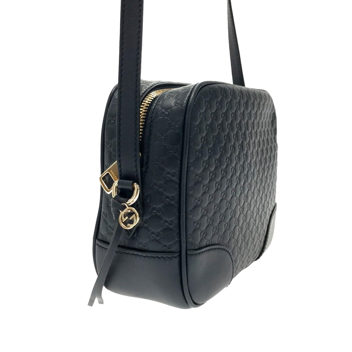 Gucci Mini Microguccissima Bree Crossbody (SHG-P4FNMI)