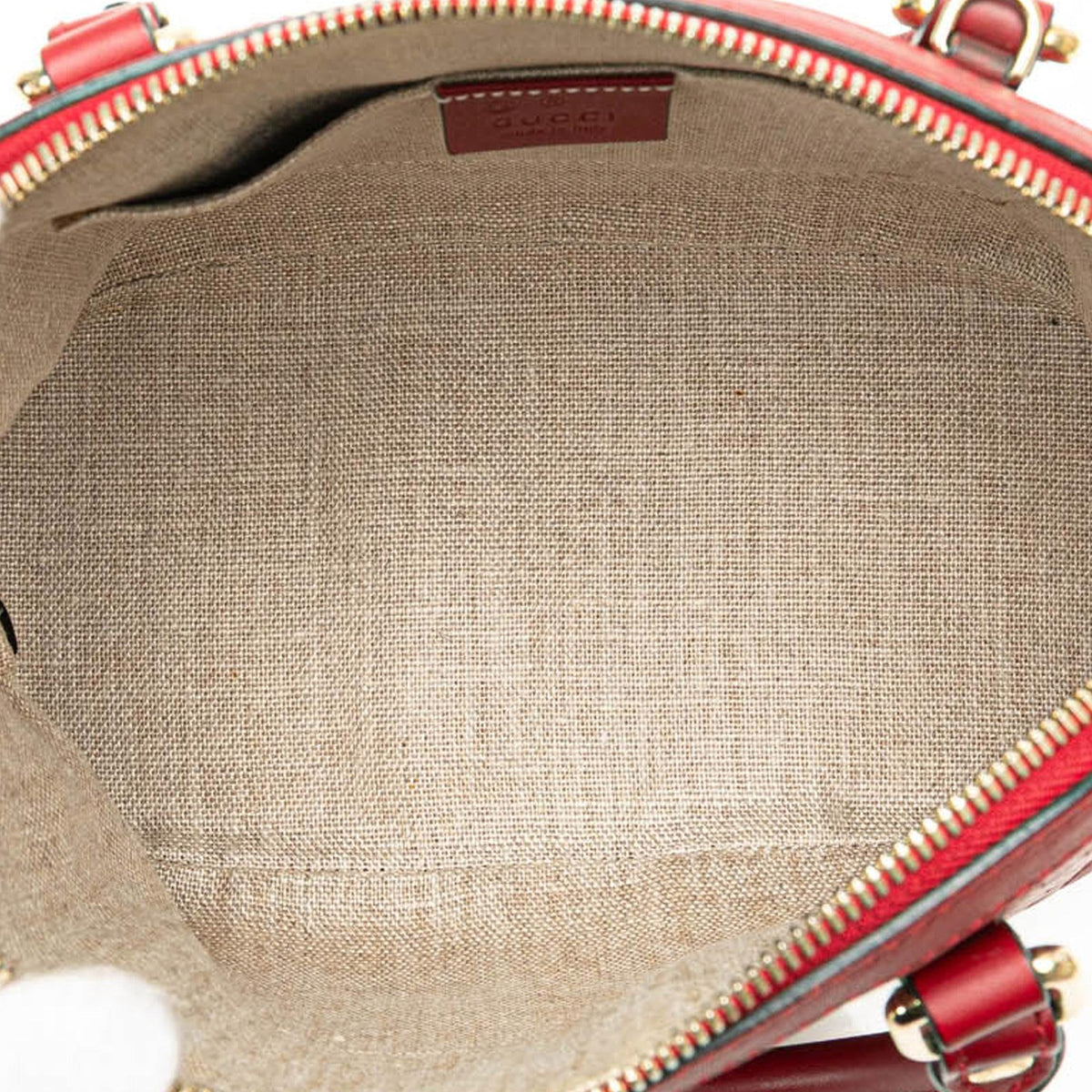 Gucci Mini Microguccissima Dome Satchel