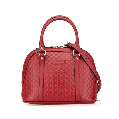 Gucci Mini Microguccissima Dome Satchel