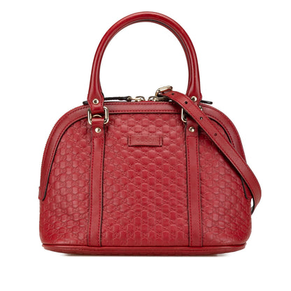 Gucci Mini Microguccissima Dome Satchel