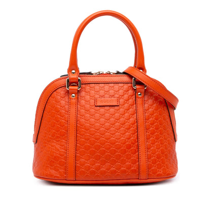 Gucci Mini Microguccissima Dome Satchel
