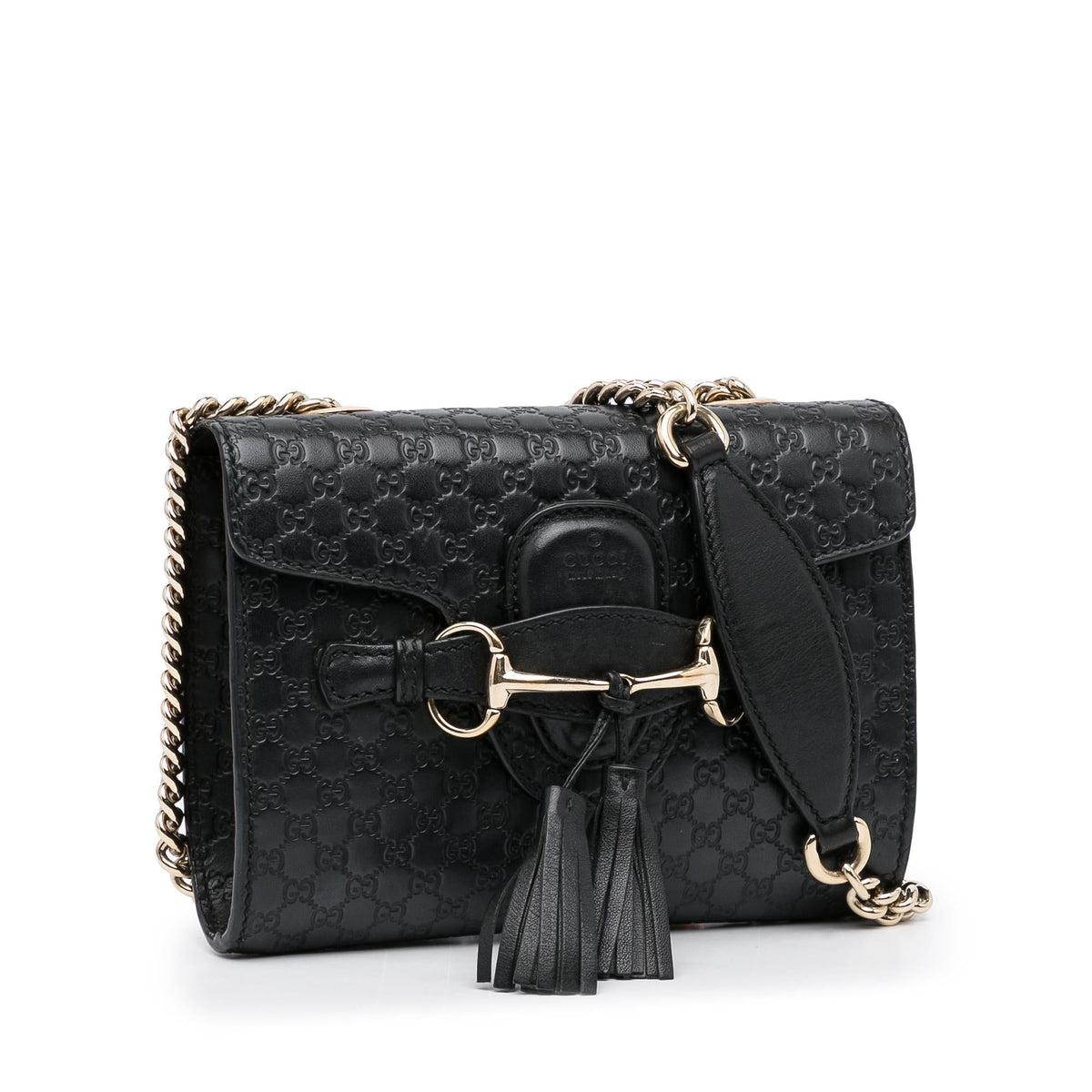Gucci Mini Microguccissima Emily Crossbody Bag (SHG-JHzrWD)