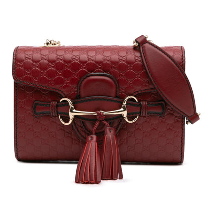 Gucci Mini Microguccissima Emily Crossbody