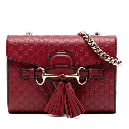 Gucci Mini Microguccissima Emily Crossbody