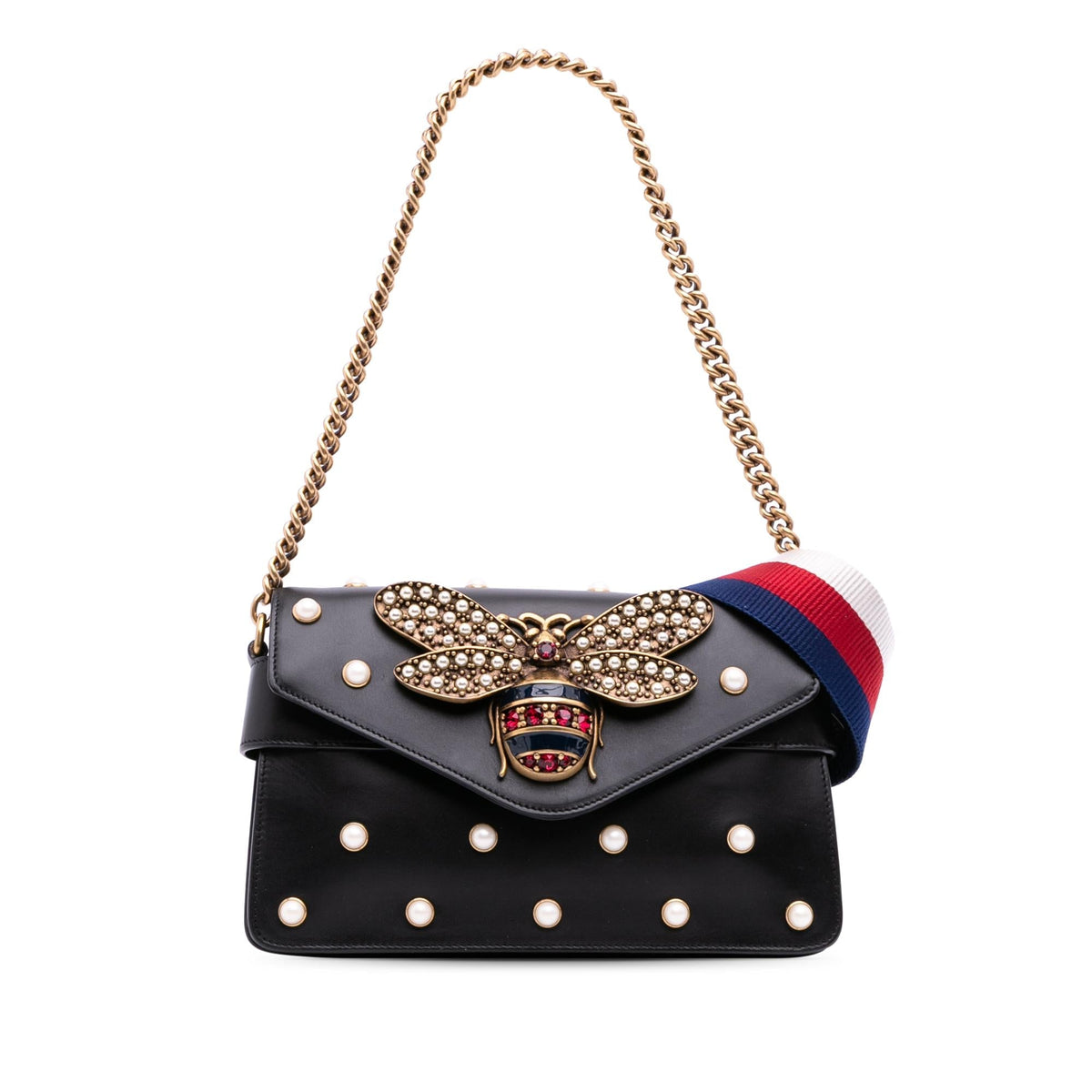 Gucci Mini Queen Margaret Broadway Leather Satchel