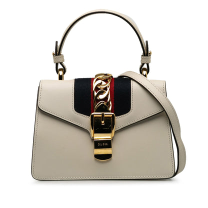 Gucci Mini Sylvie Satchel (SHG-OYDvet)