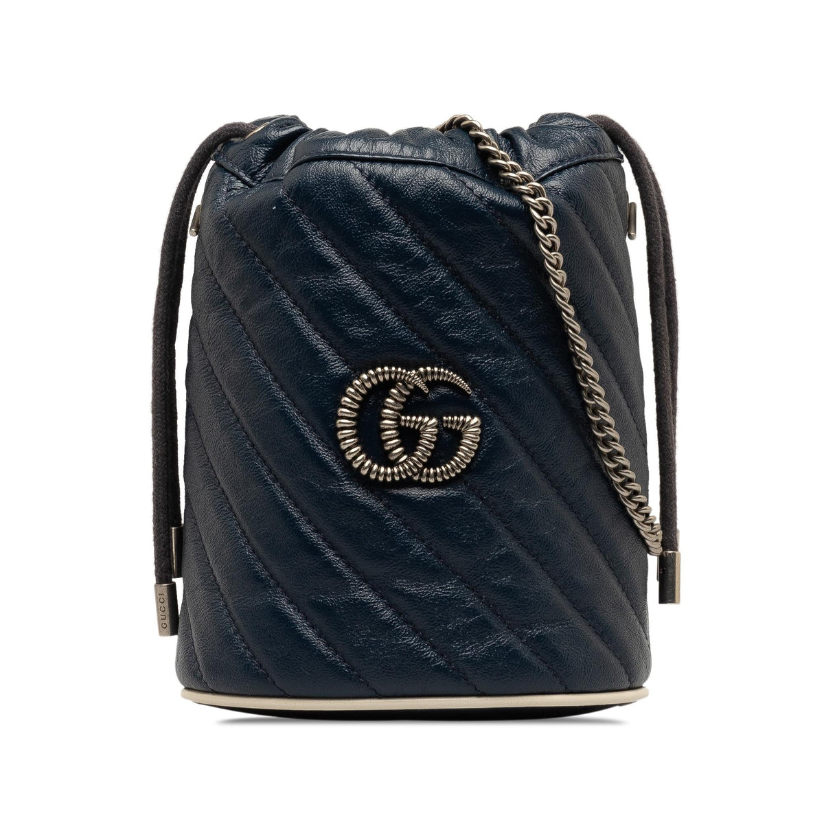 Gucci Mini Torchon GG Marmont Bucket Bag (SHG-b0UFVp)