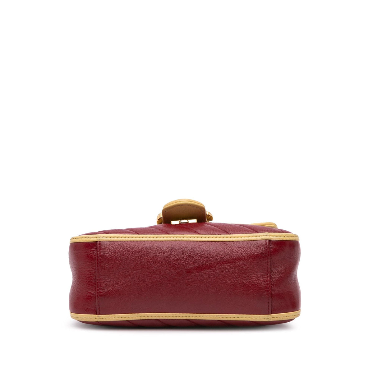 Gucci Mini Tricolor GG Marmont Matelasse Leather Torchon Top Handle Bag
