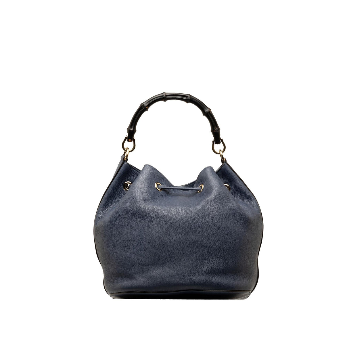 Gucci Miss Bamboo Leather Bucket Bag (SHG-wpdVi1)