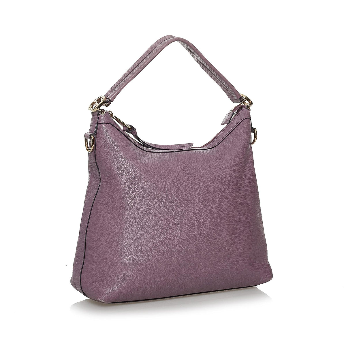Gucci Miss GG Leather Satchel (SHG-34320)