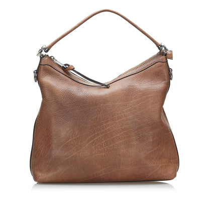 Gucci Miss GG Leather Satchel (SHG-37194)