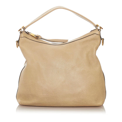 Gucci Miss GG Leather Satchel (SHG-SLAO0J)