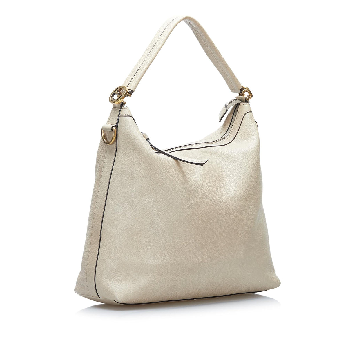 Gucci Miss GG Leather Satchel (SHG-UFJkBD)