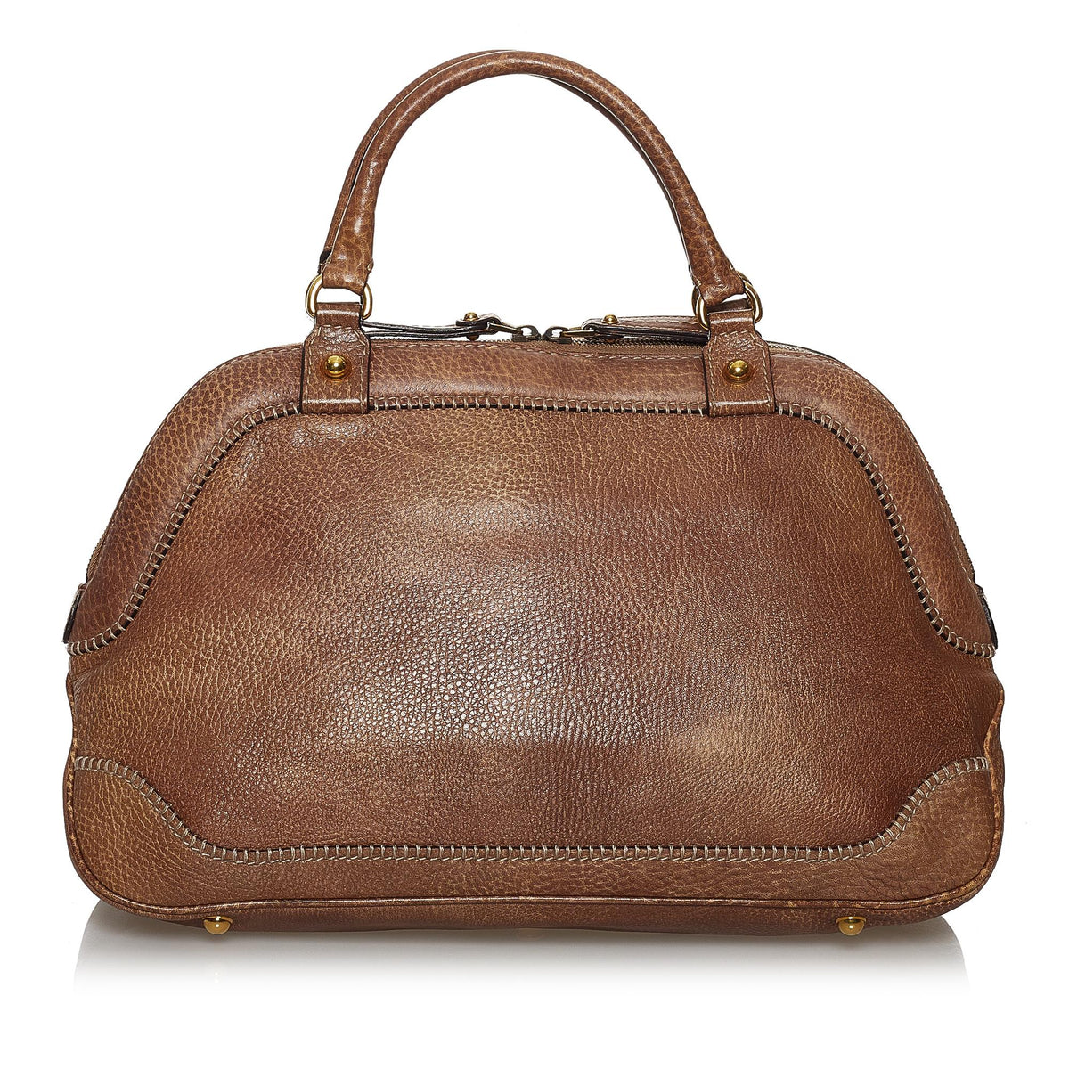 Gucci New Pelham Leather Handbag (SHG-29970)