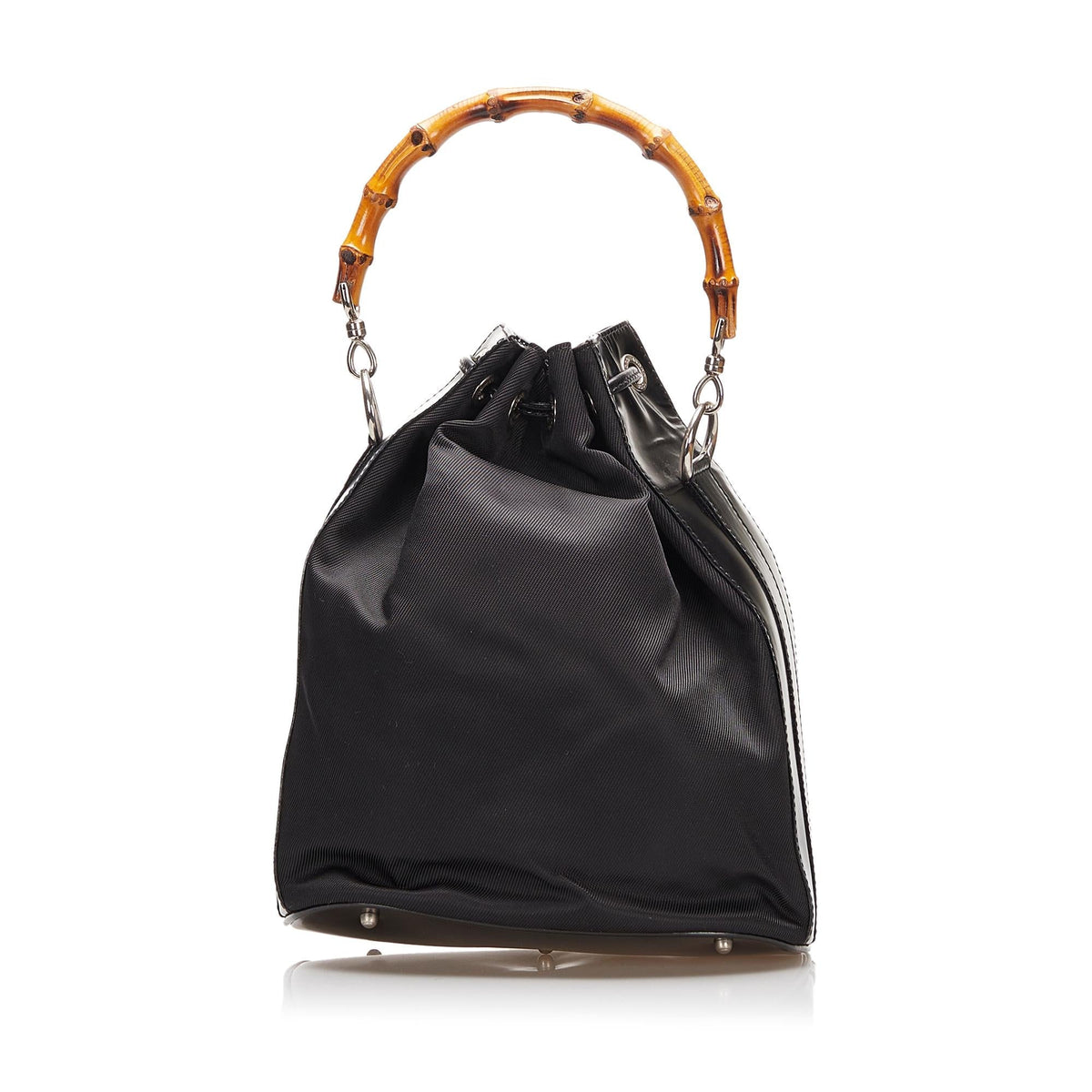 Gucci Nylon Bamboo Bucket (SHG-2zTbNP)