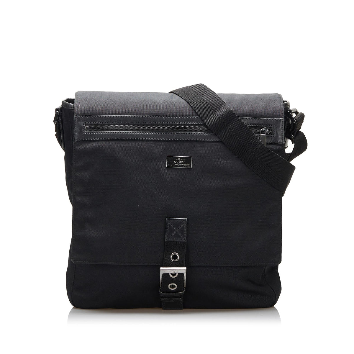Gucci Nylon Crossbody Bag (SHG-I5GlGn)