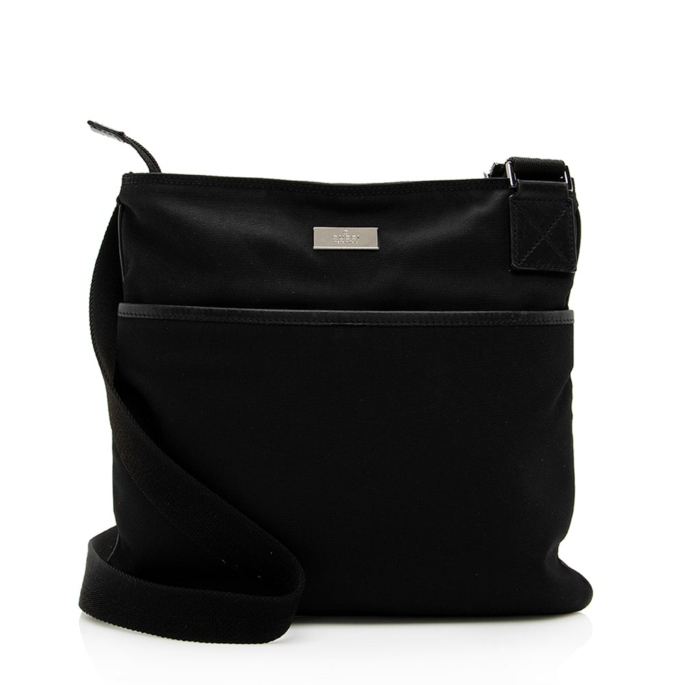 Gucci Nylon Messenger Bag (SHF-19463)