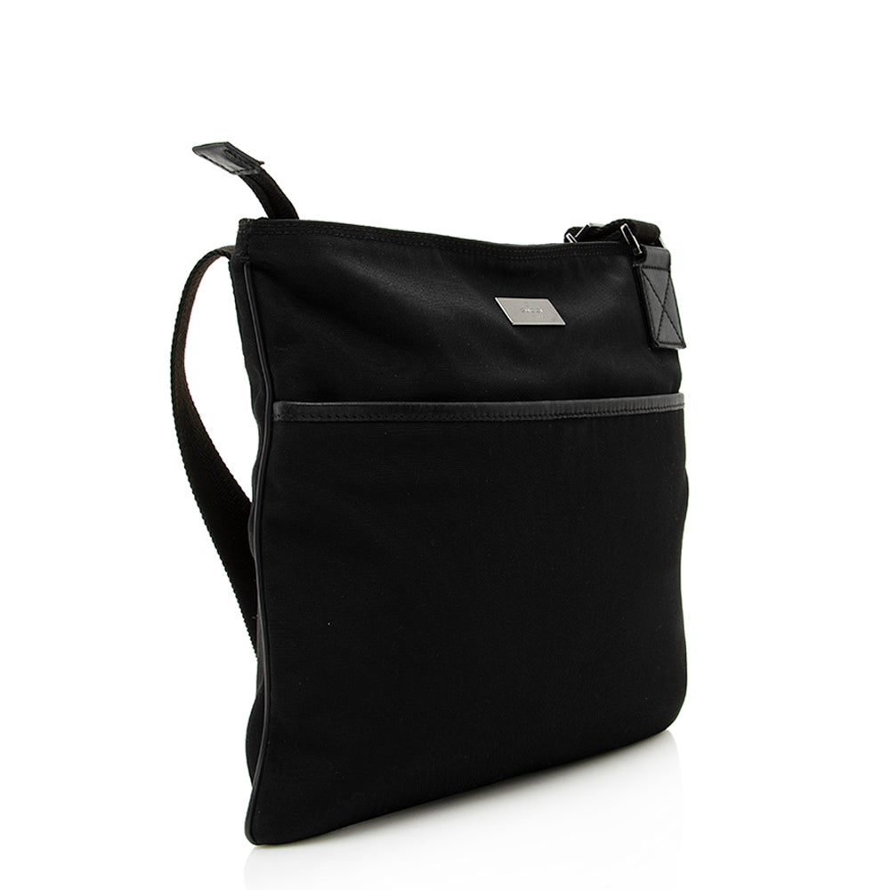 Gucci Nylon Messenger Bag (SHF-19463)