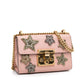 Gucci Padlock Crystal Embelished Crossbody Bag (SHG-IbIDVW)