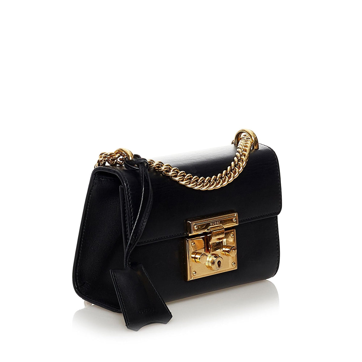 Gucci Padlock Leather Crossbody Bag (SHG-35067)