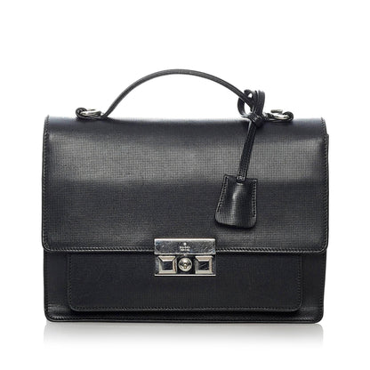 Gucci Padlock Leather Satchel (SHG-37609)