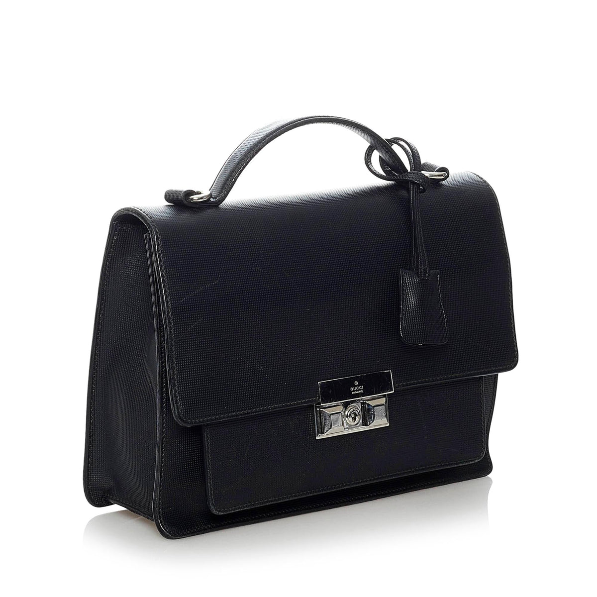 Gucci Padlock Leather Satchel (SHG-37609)