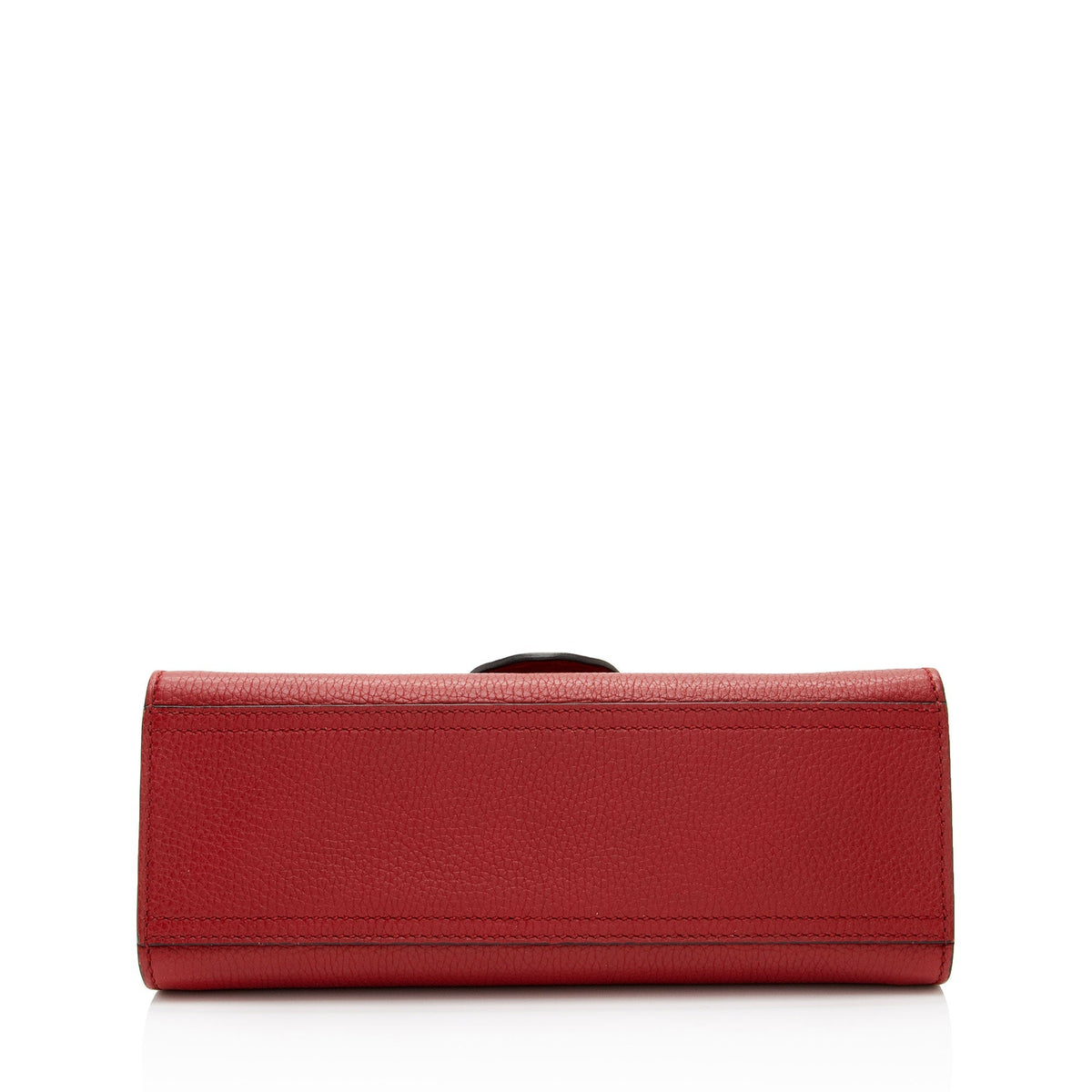 Gucci Pebbled Leather GG Marmont Mini Top Handle (SHF-CZXc44)