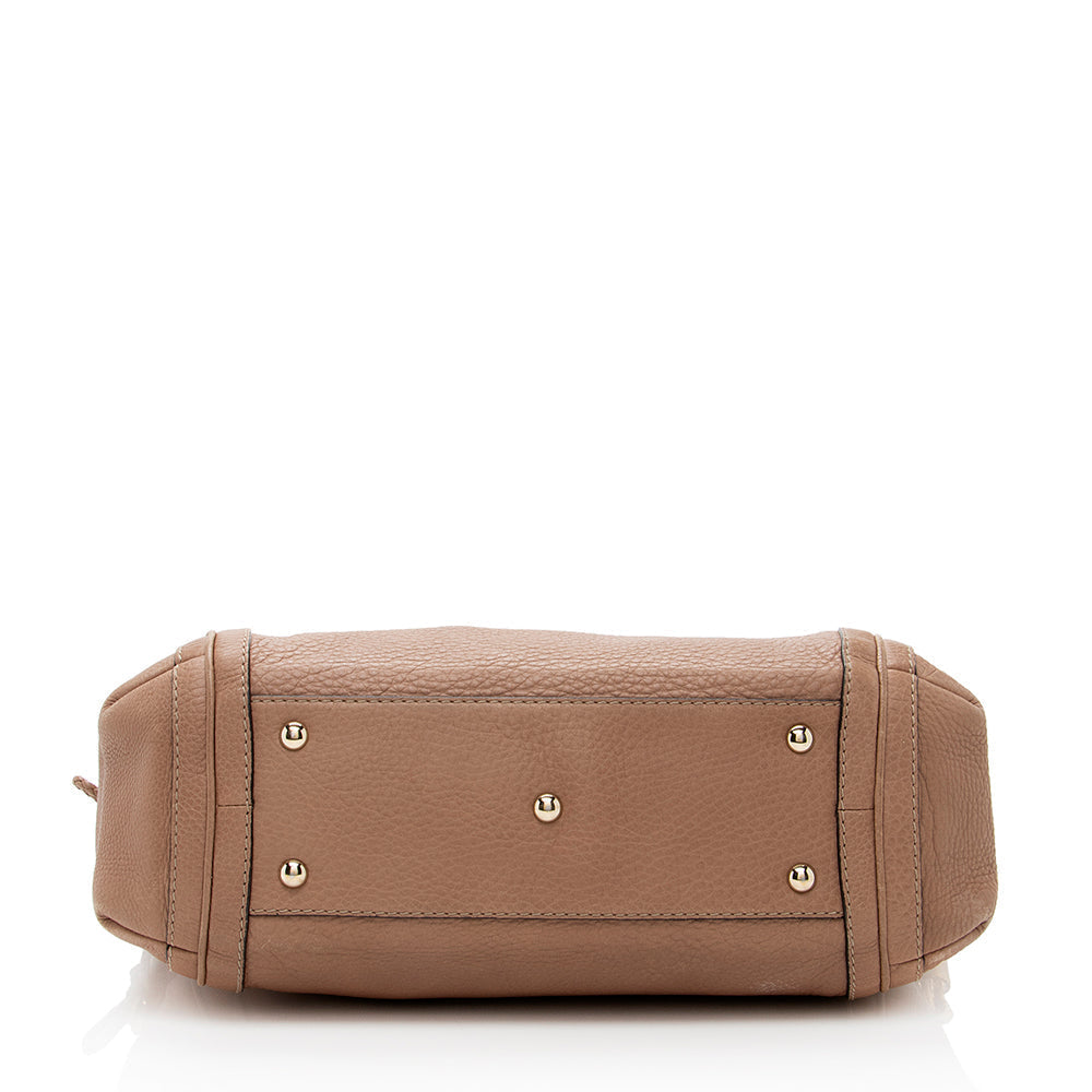 Gucci Pebbled Leather Medium Bella Hobo  - FINAL SALE (SHF-18424)