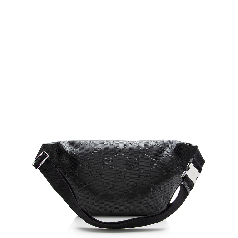 Gucci Perforated GG Embossed Pocket Belt Bag (SHF-21585)