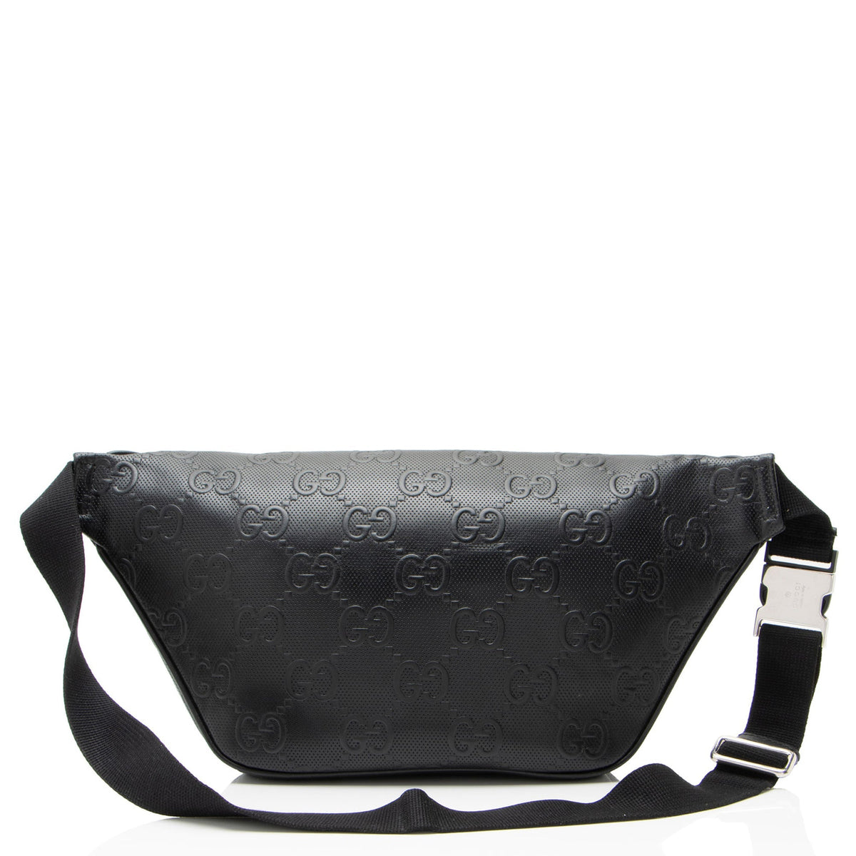 Gucci Perforated GG Embossed Pocket Belt Bag
