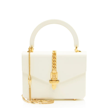 Gucci Plexiglass Sylvie 1969 Mini Top Handle (SHF-a361PU)