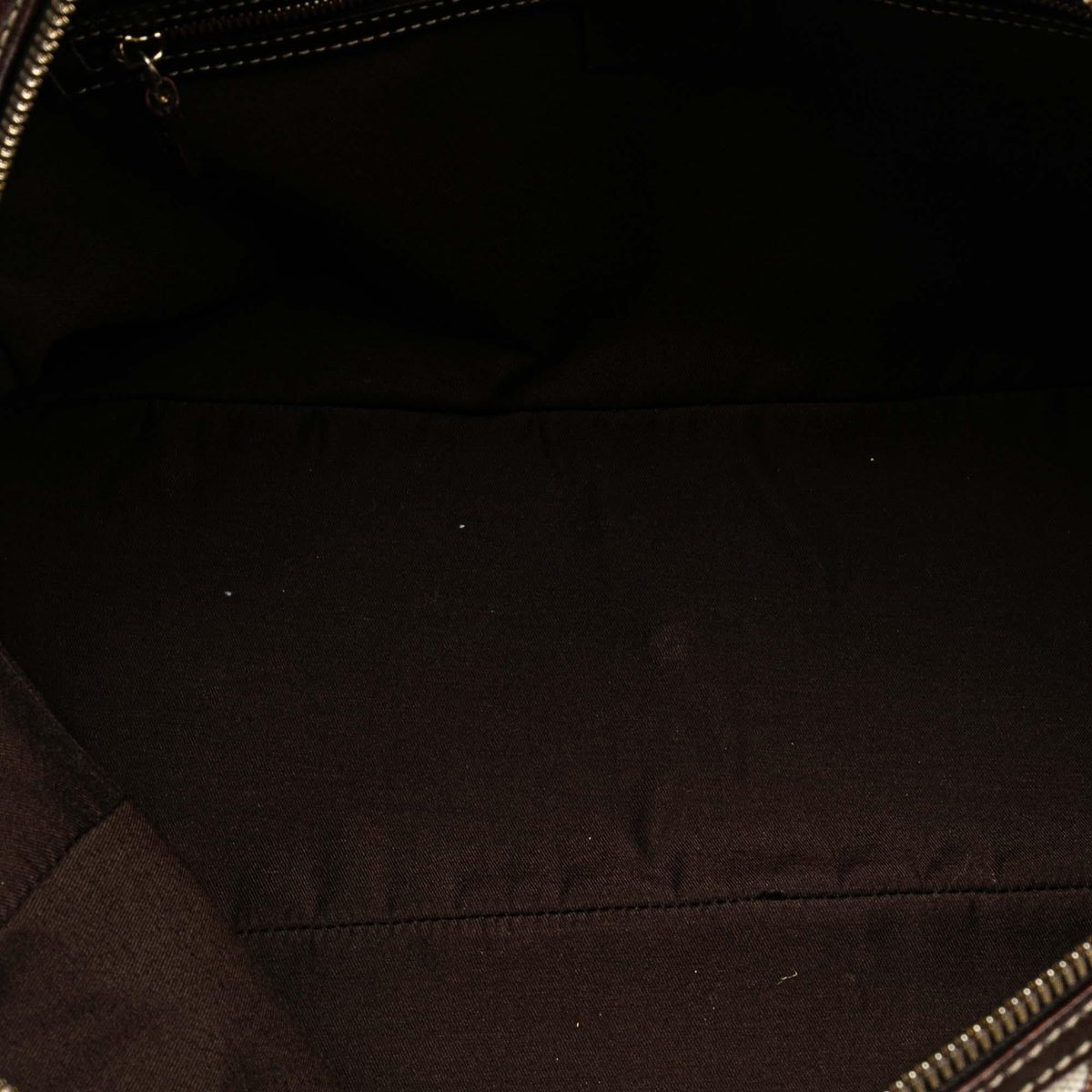 Gucci Printed Canvas Bamboo Horsebit Handbag