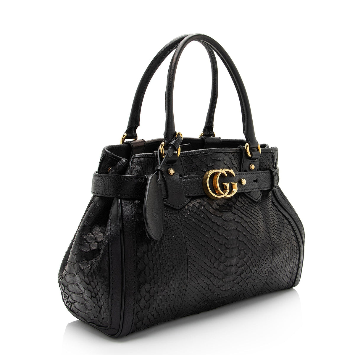 Gucci Python GG Running Medium Satchel (SHF-6xup9n)
