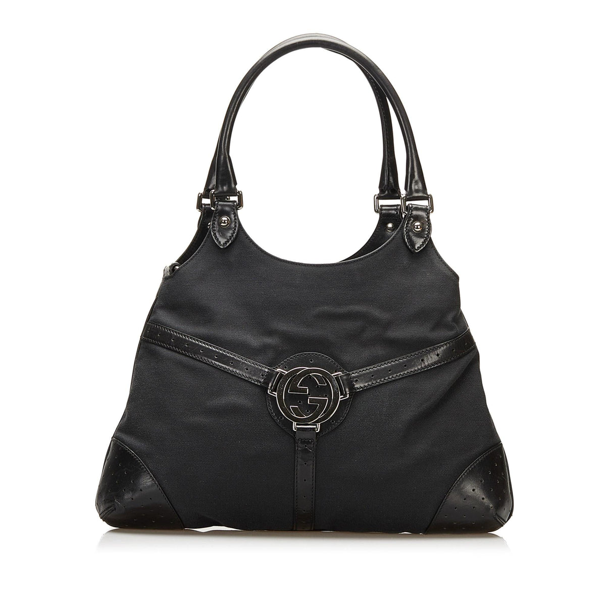 Gucci Reins Canvas Hobo Bag (SHG-35581)