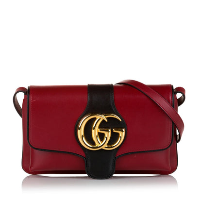 Gucci Small Arli Leather Crossbody Bag (SHG-35194)